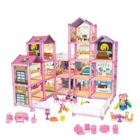 Thumbnail for DIY 14 Rooms Dream Doll House With Furniture