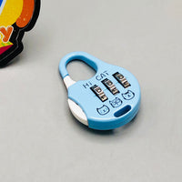 Thumbnail for 1Pc Mini 3 Digit Secret Password Lock - Assortment