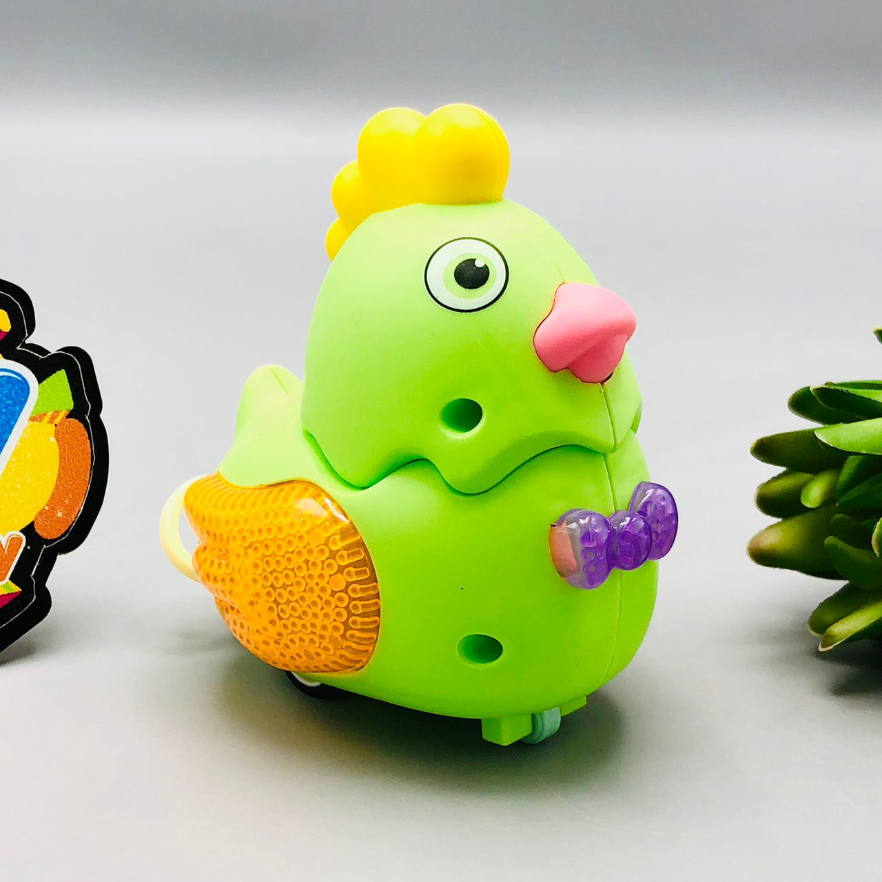 Pull Along Luminous Chick Toy - 1Pc