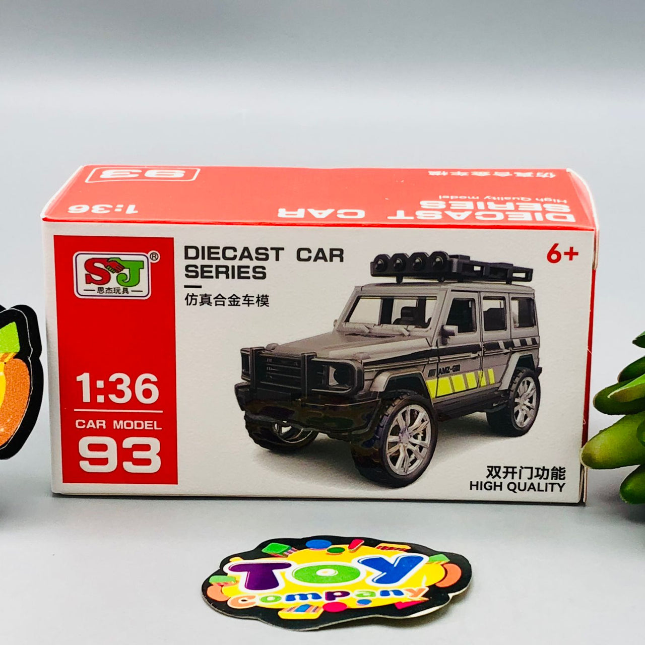 1:36 Diecast Mini Pullback AMG G63 Model Car