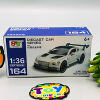 Thumbnail for 1:36 Diecast Mini Pullback Bentley Continental GT3 Model Car