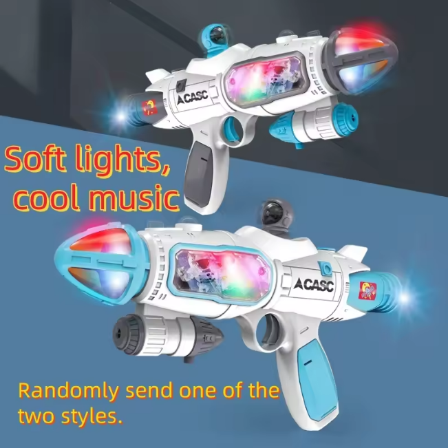 Space Exploration Musical Gun With Light & Spray