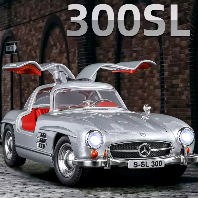 1:24 Diecast Benz 300SL Coupe Model Car