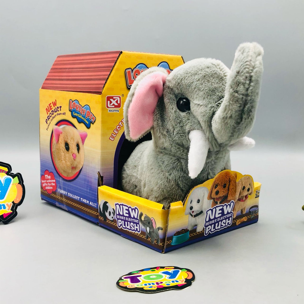 Walking Plush Pet Elephant With Sound & Box