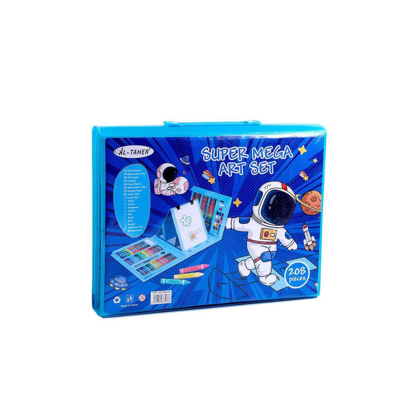 208Pcs Premium Astronaut Kids Super Mega Art Set