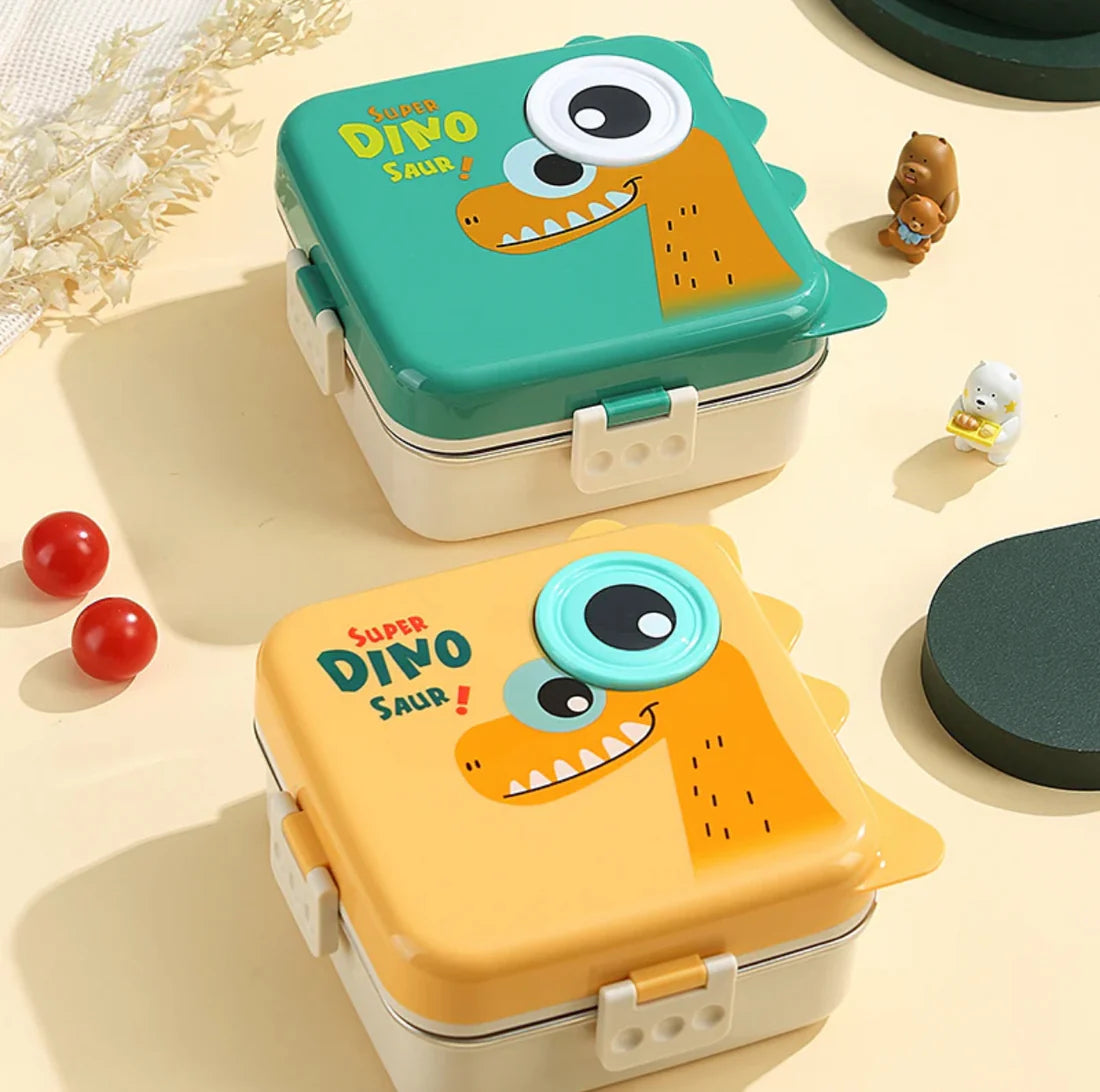 Dino Eye Stainless Steel Lunch Box