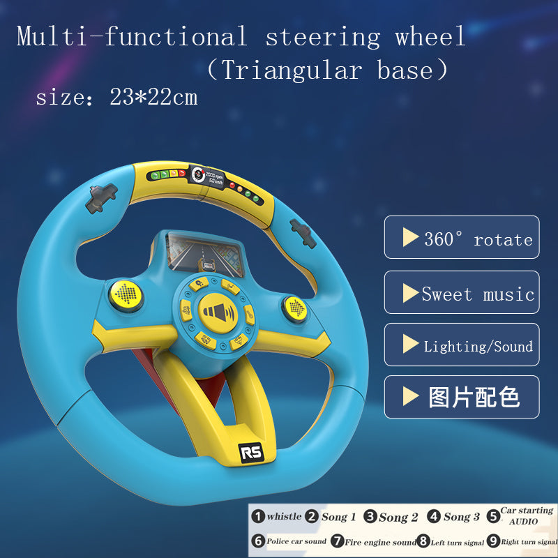 Multi-functional Steering Wheel With Light & Sound