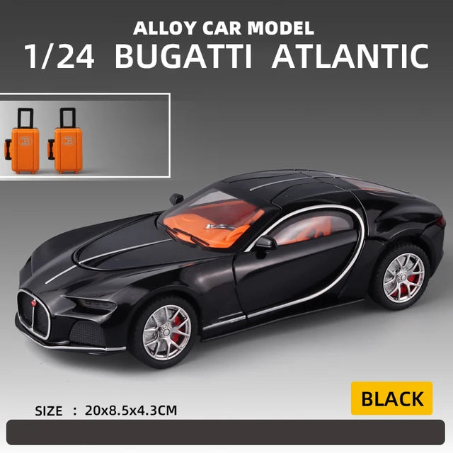 1:24 Diecast Bugatti Atlantic Model Car