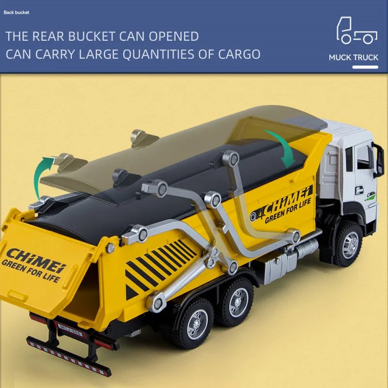 1:32 Diecast Construction Muck Truck Model