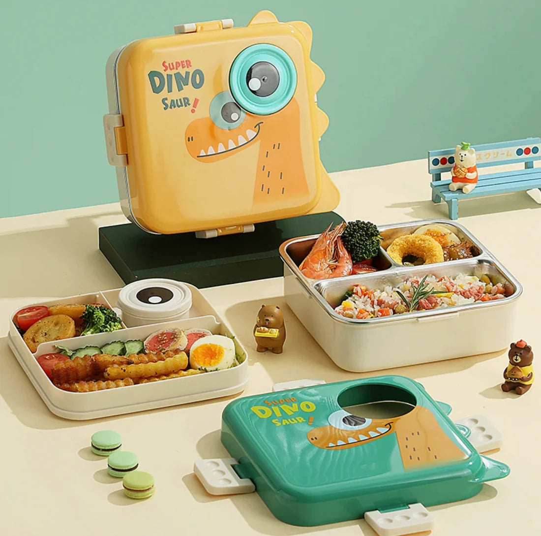 Dino Eye Stainless Steel Lunch Box