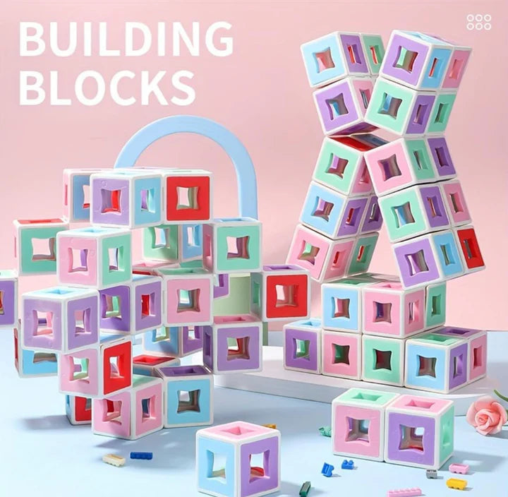 DIY 3D Transform Movable Shape Building Blocks