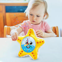 Thumbnail for Electric Rotating Starfish Clock With Light & Music