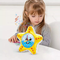 Thumbnail for Electric Rotating Starfish Clock With Light & Music