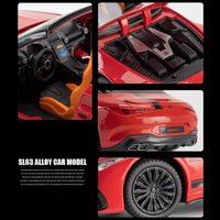 Thumbnail for 1:22 Diecast Convertible Mercedes Benz SL63 Model