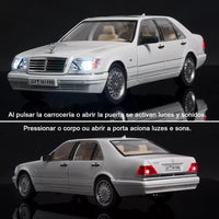 Thumbnail for 1:24 Diecast Mercedes W140 SL320 Model Car