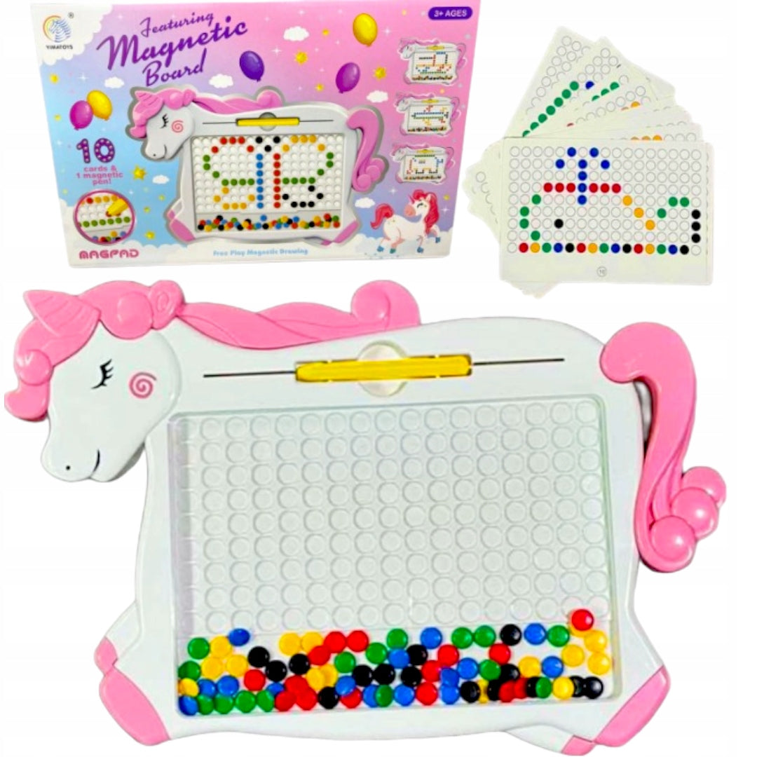 Unicorn Magnetic Beads Drawing Board