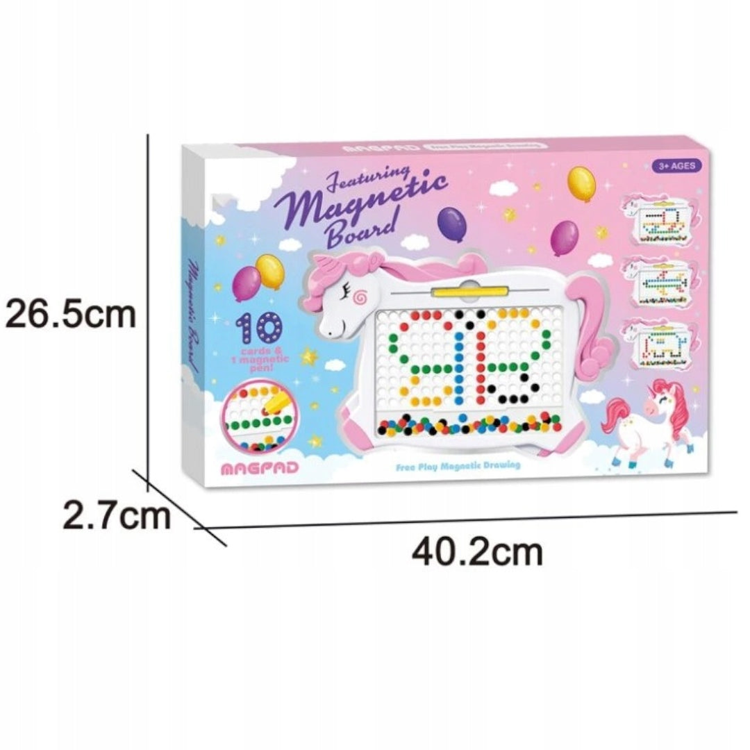 Unicorn Magnetic Beads Drawing Board