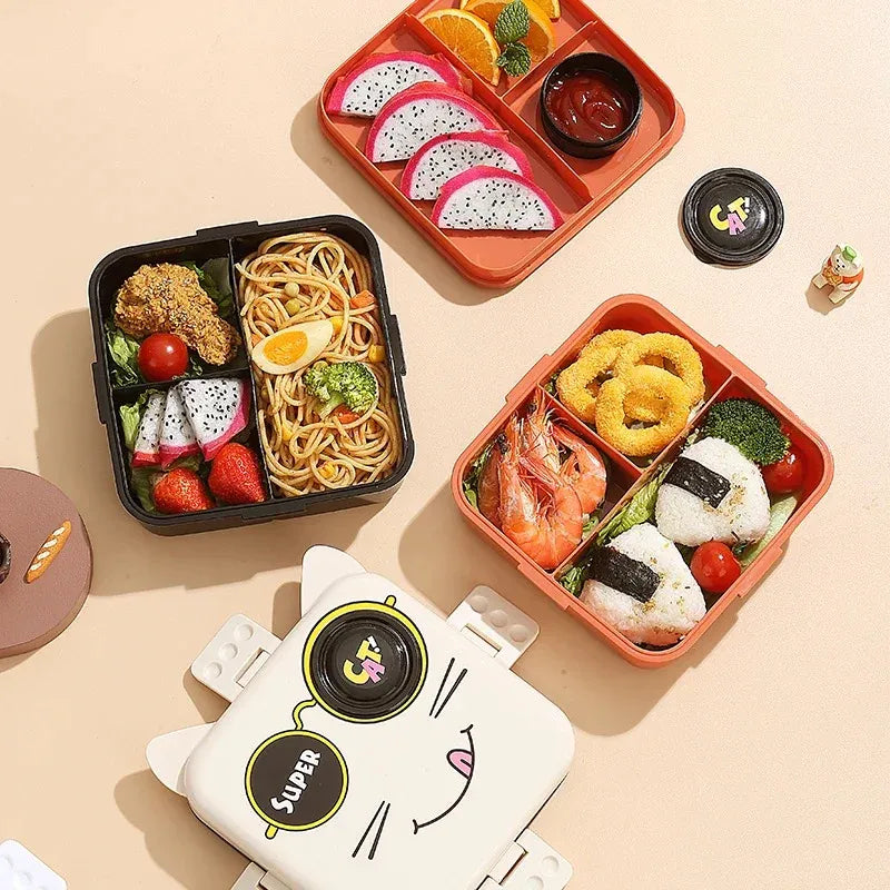 Premium Plastic Cat Eye Lunch Box