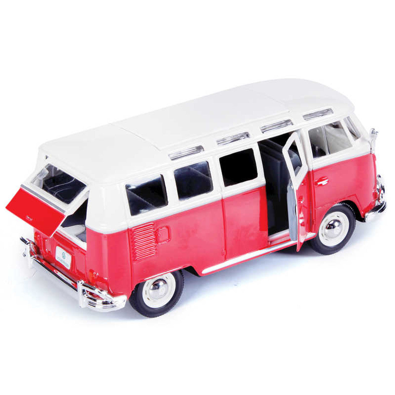 Maisto 1:25 Diecast Volkswagen Van Samba - Red