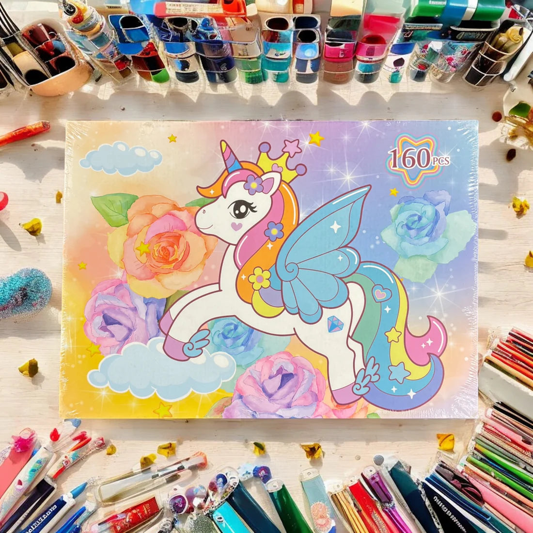 Premium Unicorn Kids Painting Kit Briefcase