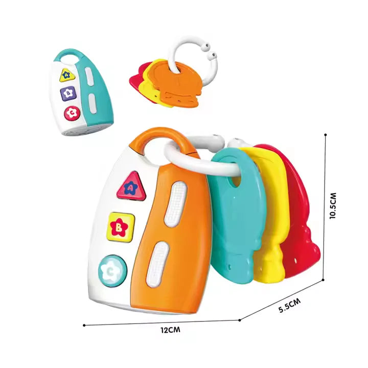 Baby Car Key Toy With Light & Sound