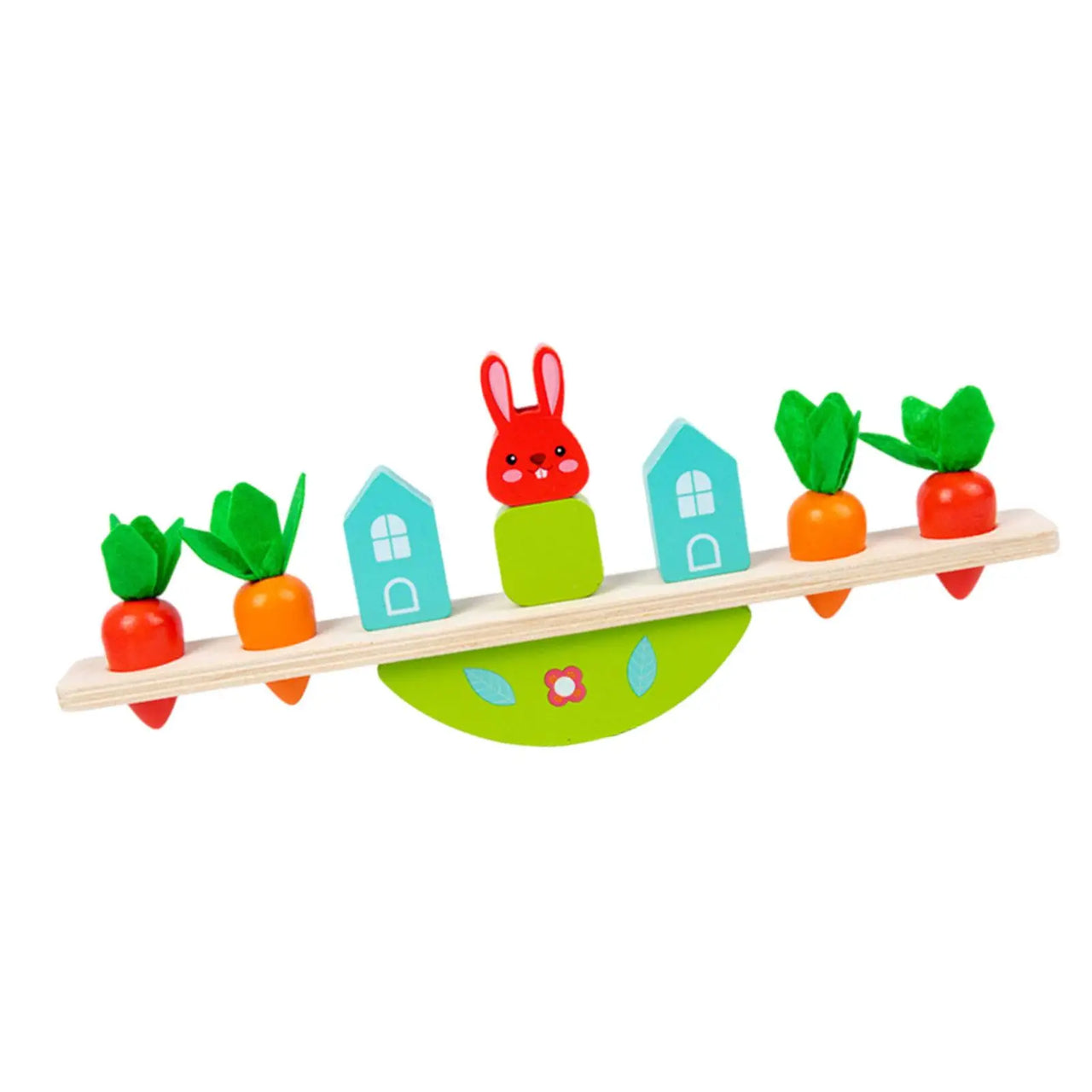 Wooden Montessori Rabbit Balance Toy