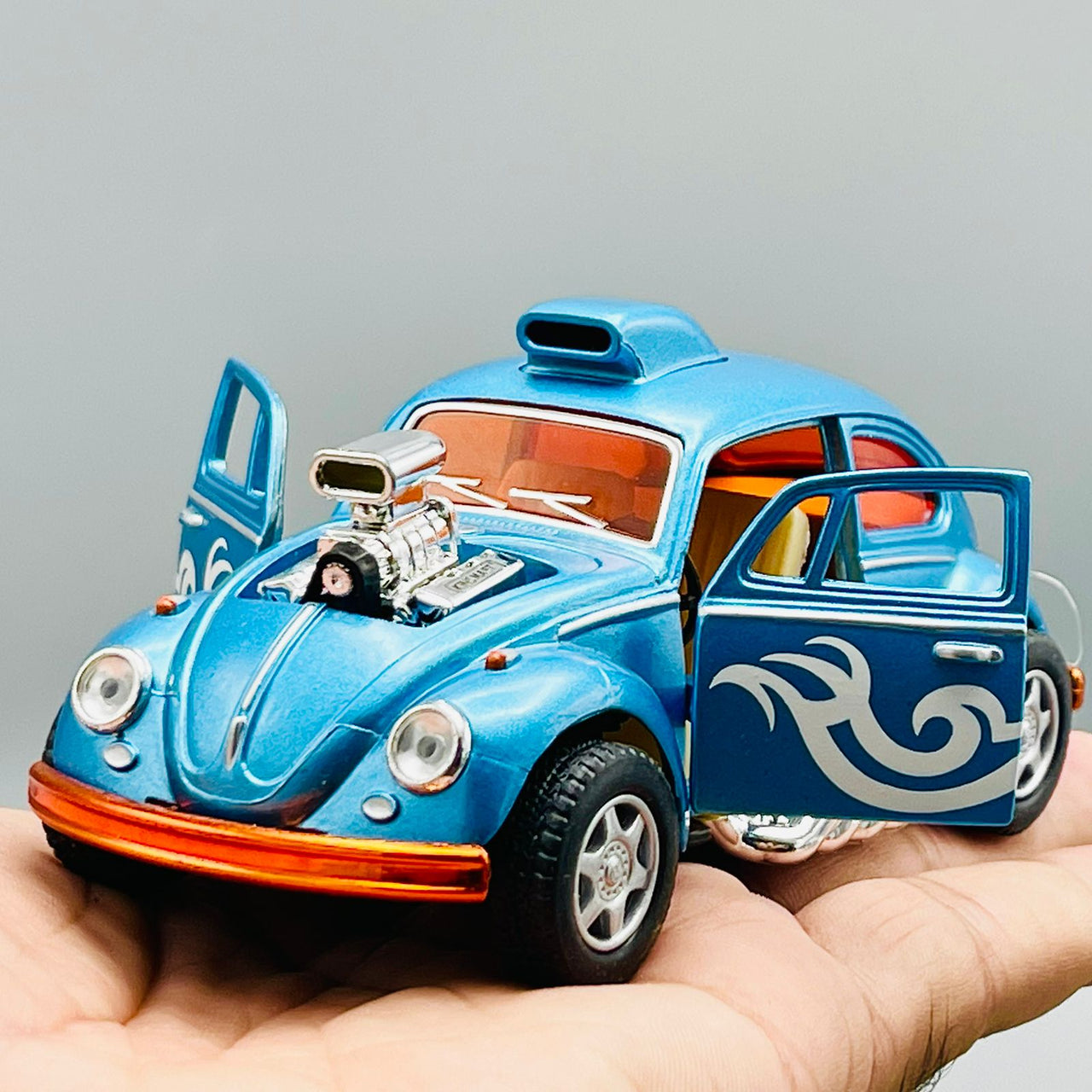 Kinsmart 1:32 Volkswagen Beetle Custom Drag-Racer – Toy Company