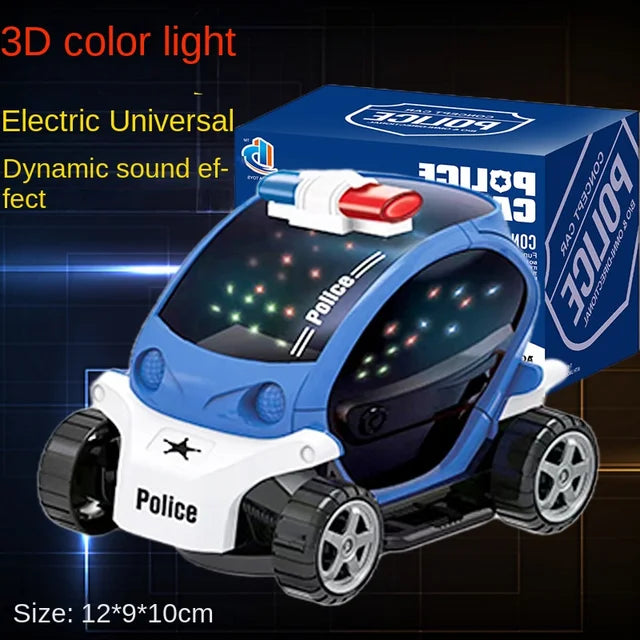 Electric Police Concept Car With Light & Sound