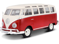 Thumbnail for Maisto 1:25 Diecast Volkswagen Van Samba - Red