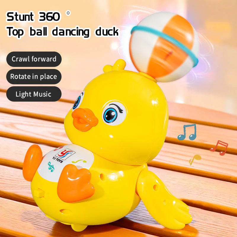 Ball Spinning Musical Stunt Duck