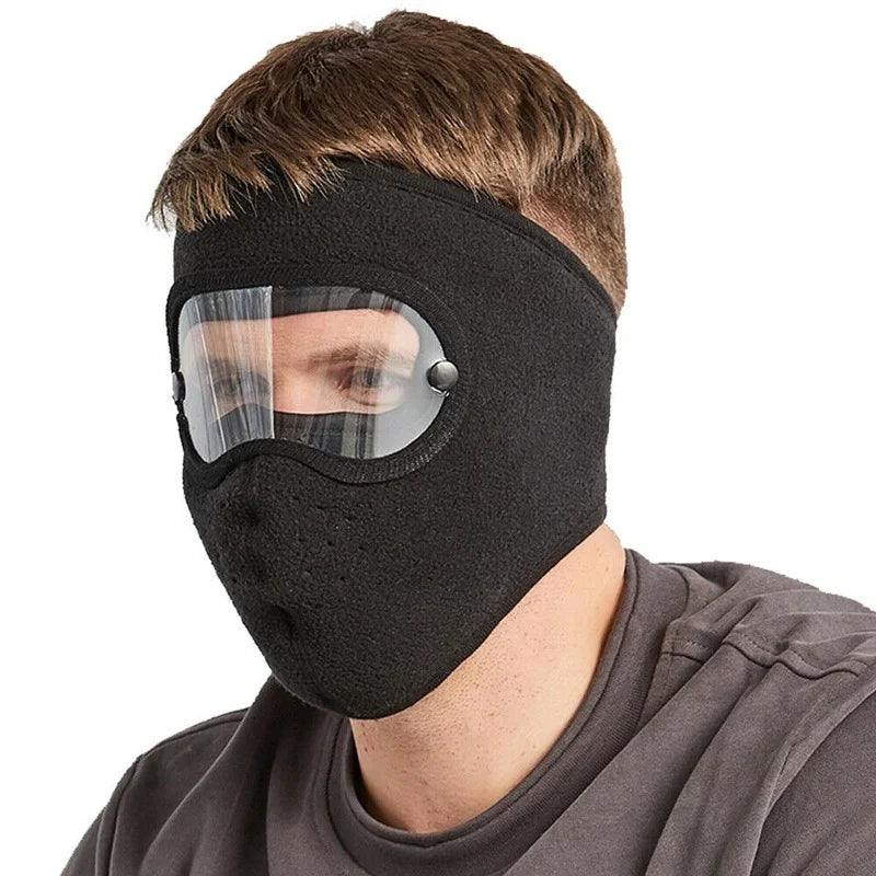Breathable Stylish Winter Mask With Anti-Fog Googles