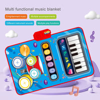 Thumbnail for 2in1 Electronic Kids Musical Drum Piano Play-Mat