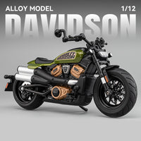 Thumbnail for 7* Inches Diecast Harley Davidson Sportster Model Bike