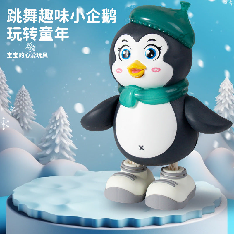 Electric Cute Dancing Penguin With Lights