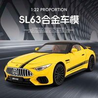 Thumbnail for 1:22 Diecast Convertible Mercedes Benz SL63 Model