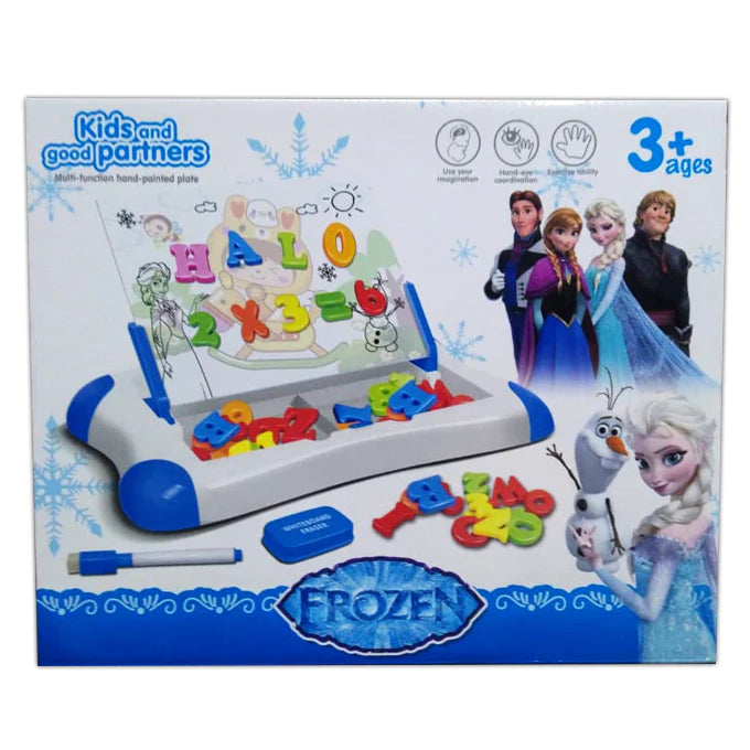 2in1 Frozen Whiteboard & Magnetic Learning Case