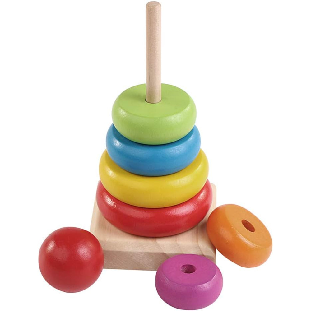 Wooden 8Pcs Rainbow Stacking Tower