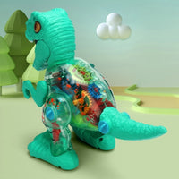 Thumbnail for Mist Spraying Transparent Gear Dinosaur