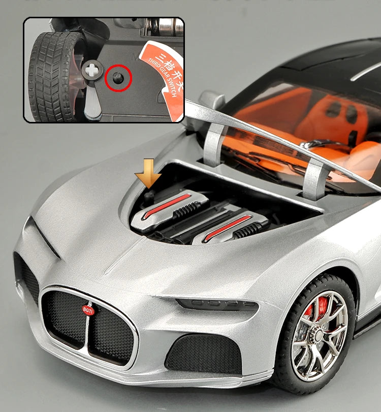 1:24 Diecast Bugatti Atlantic Model Car