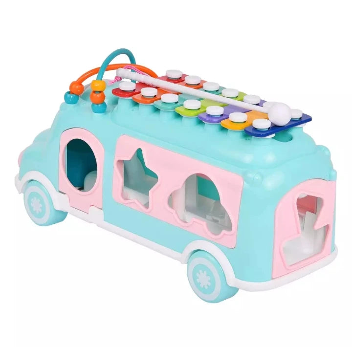 Huanger Multi-functional Xylophone Music Bus