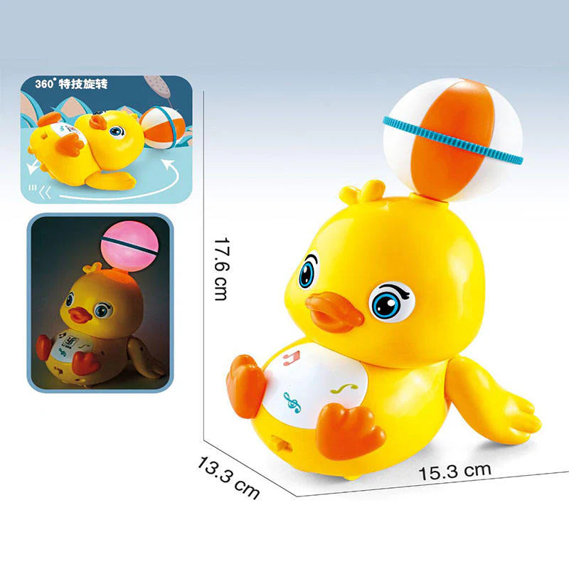 Ball Spinning Musical Stunt Duck