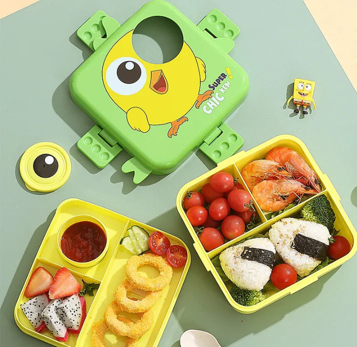 Premium Plastic Chick Eye Lunch Box