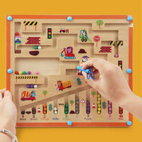 Thumbnail for Wooden Magnetic Color Sorting Counter Board