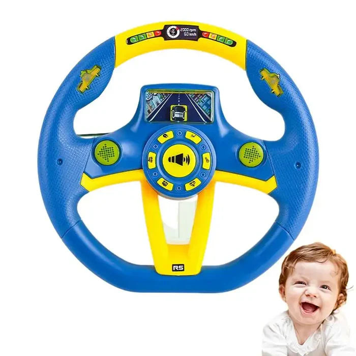 Multi-functional Steering Wheel With Light & Sound