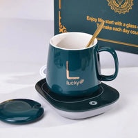 Thumbnail for Ceramic Mug Set With Rechargeable Hot Plate