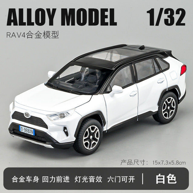 1:32 Diecast Toyota RAV4 Off-Road Vehicle