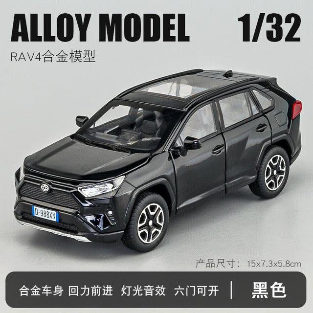 1:32 Diecast Toyota RAV4 Off-Road Vehicle