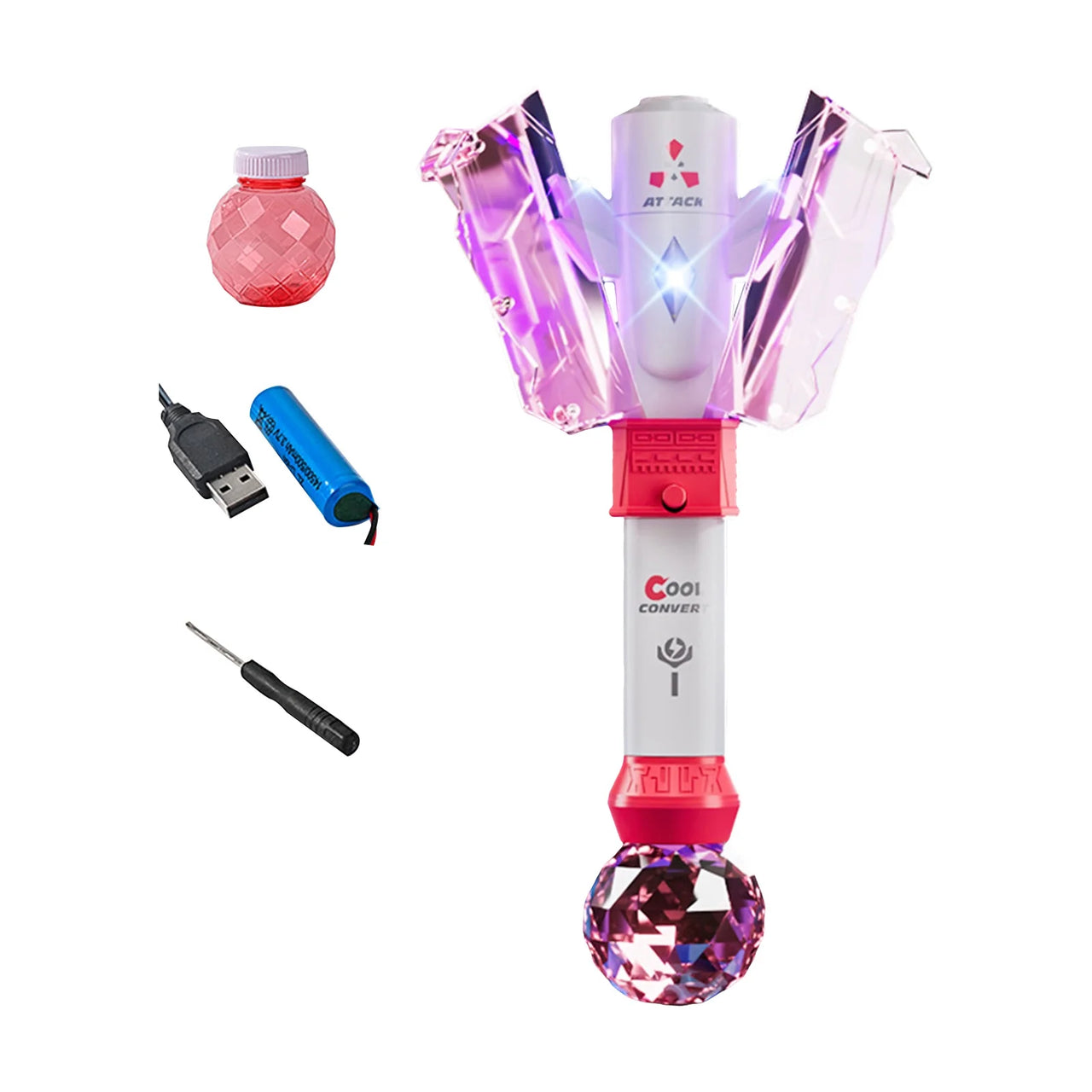 Electric Magic Wand Water Gun With Lights