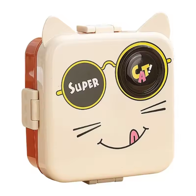 Premium Plastic Cat Eye Lunch Box