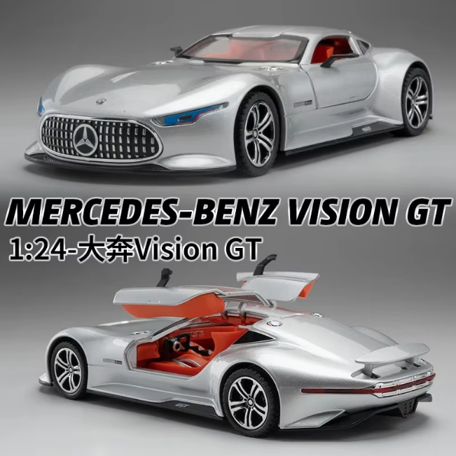 1:24 Diecast Benz AMG Vision GT Model Car